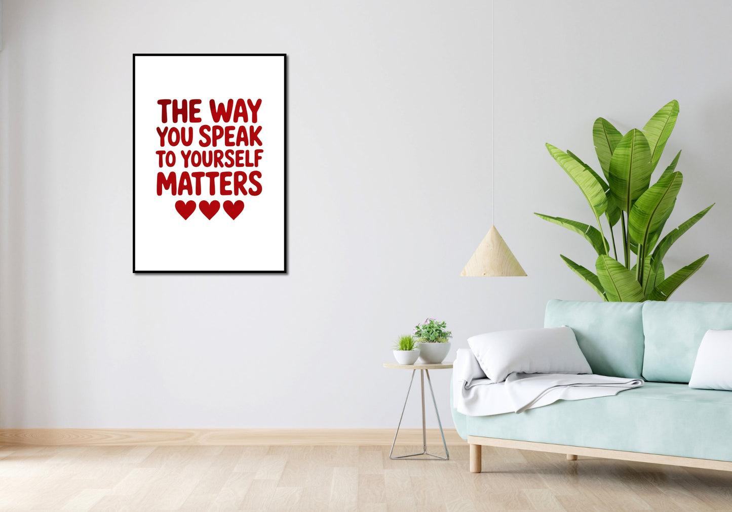 Plakat  Motywacyjny Afirmacja Retro Vintage Do Salonu The Way