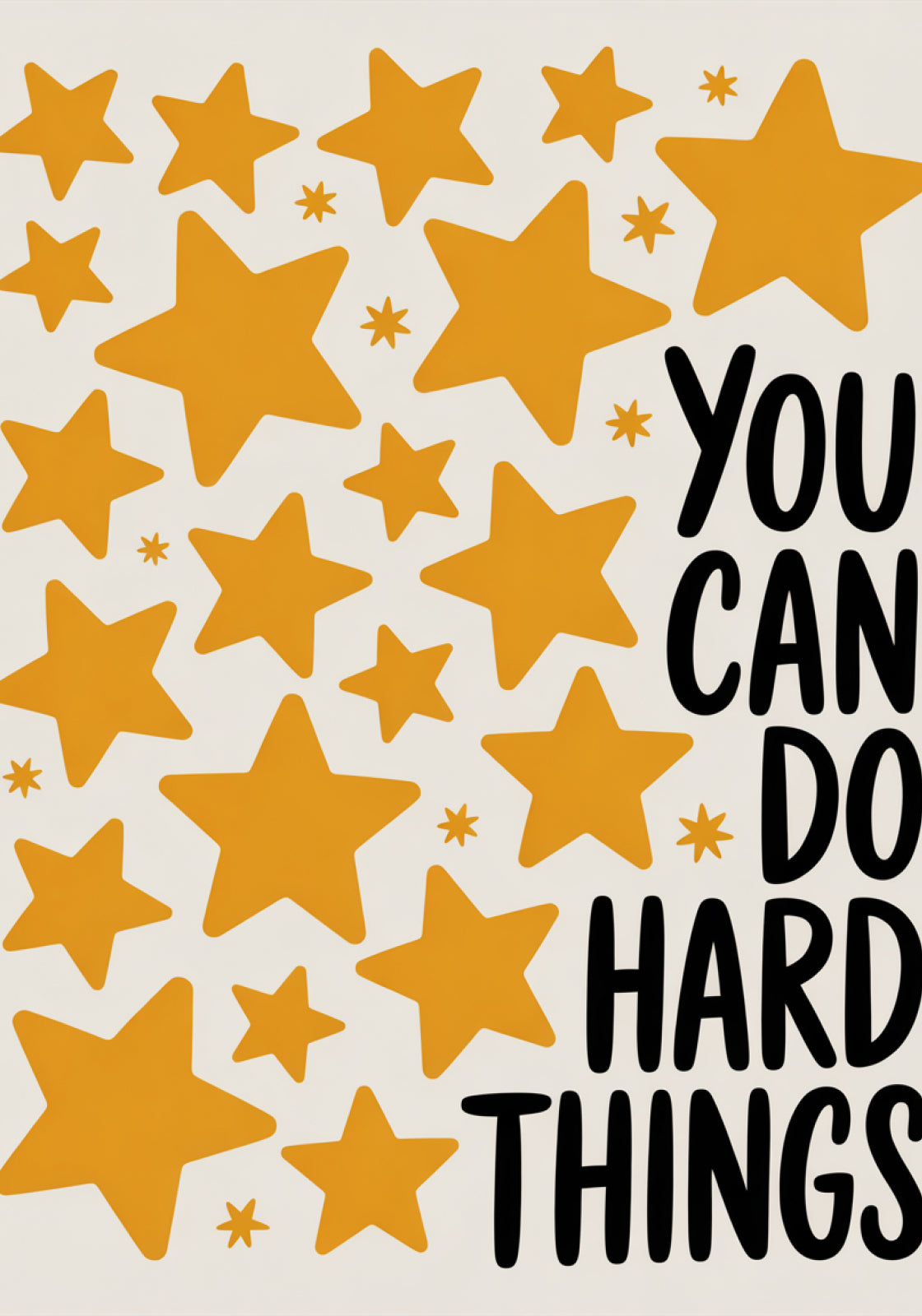 Plakat   Motywacyjny Afirmacja Retro Vintage Do Salonu You Can Do