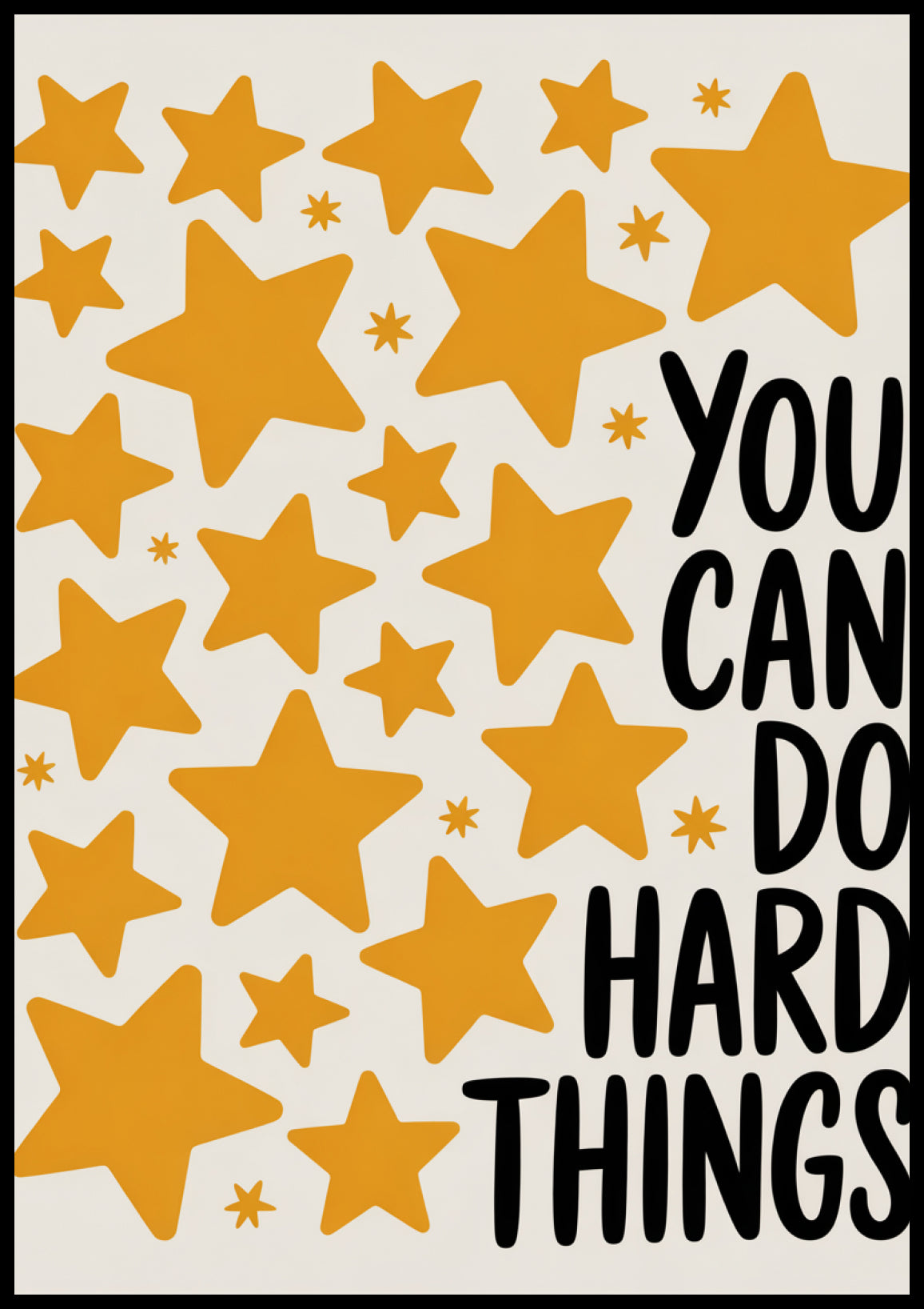 Plakat   Motywacyjny Afirmacja Retro Vintage Do Salonu You Can Do