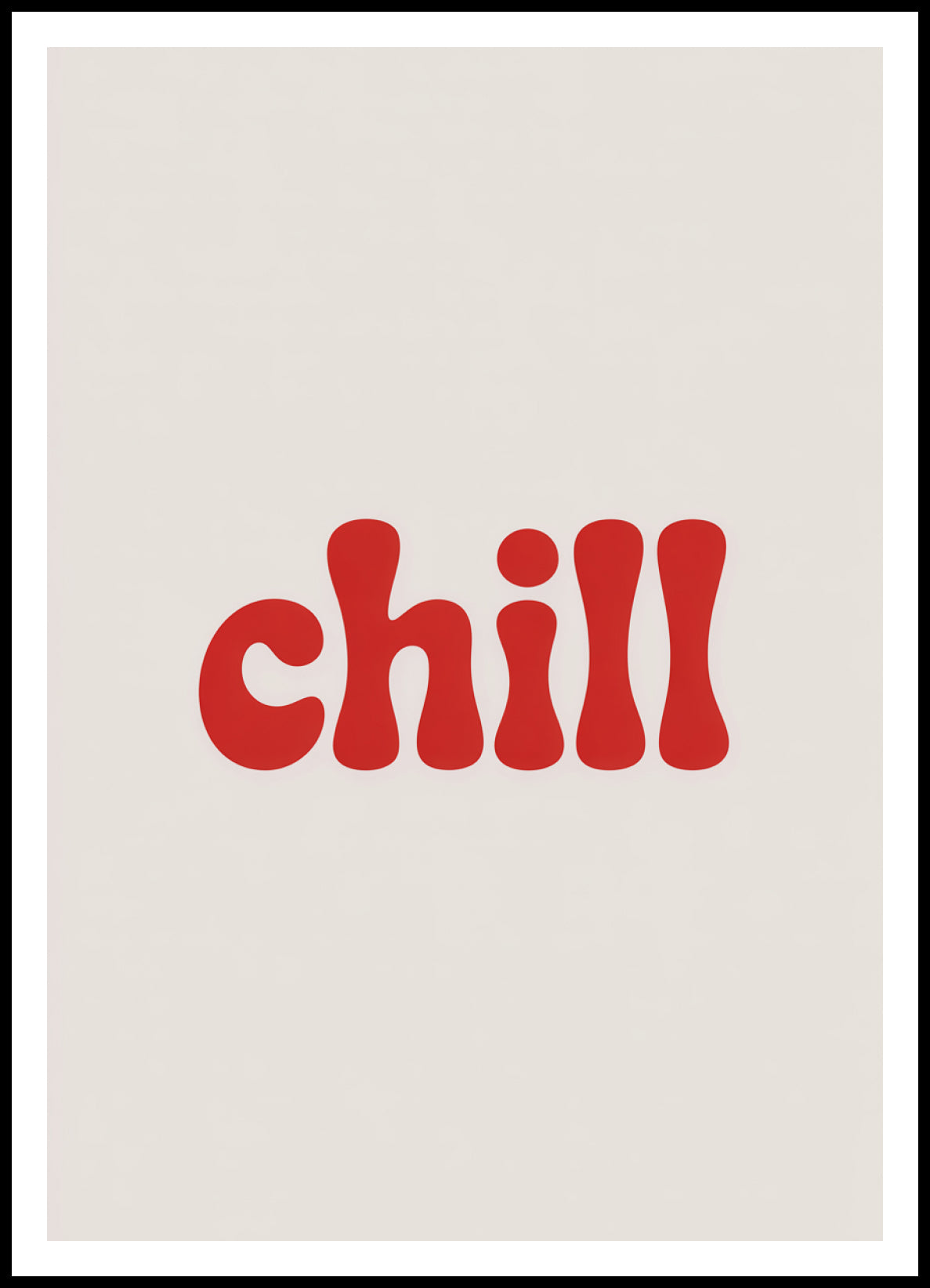 Plakat  Motywacyjny Afirmacja Retro Vintage Do Salonu  Chill