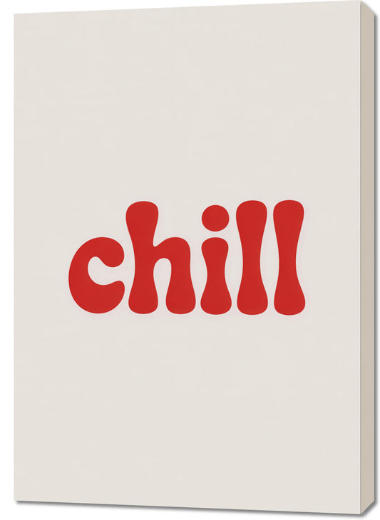 Obraz  Motywacyjny Afirmacja Retro Vintage Do Salonu  Chill