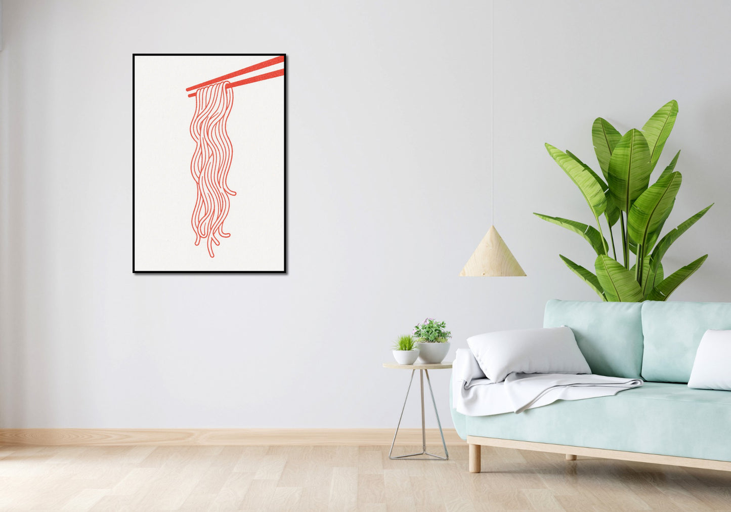 Plakat  Retro Vintage do Salonu Makaron
