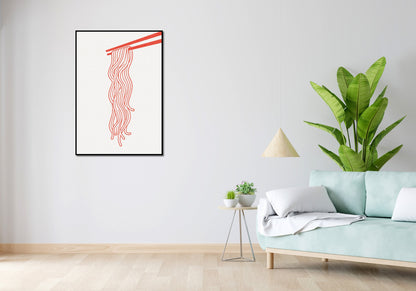 Plakat  Retro Vintage do Salonu Makaron