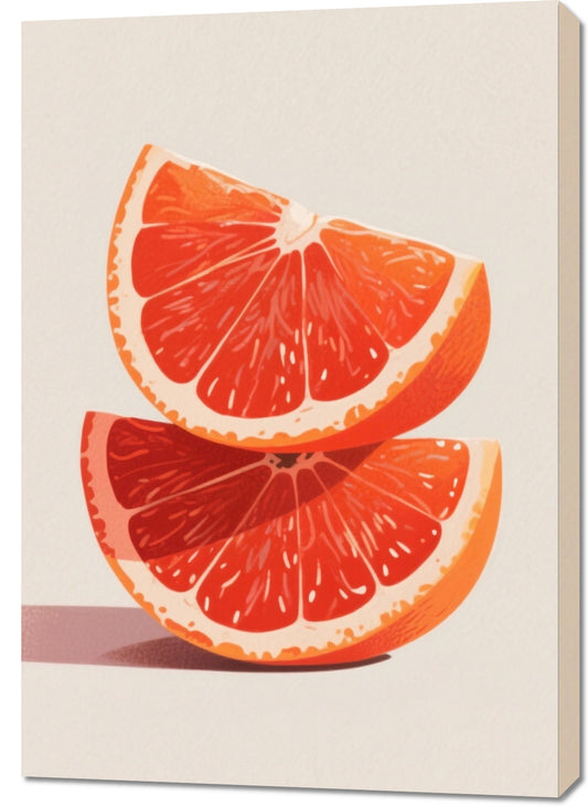 Obraz  Pomarańcze Retro Vintage do Salonu