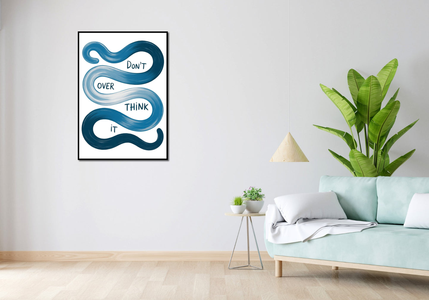 Plakat  Motywacyjny Afirmacja Retro Vintage Do Salonu Overthink
