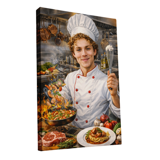 Karykatura ze Zdjęcia Portret Obraz 1 os.  Prezent na Urodziny