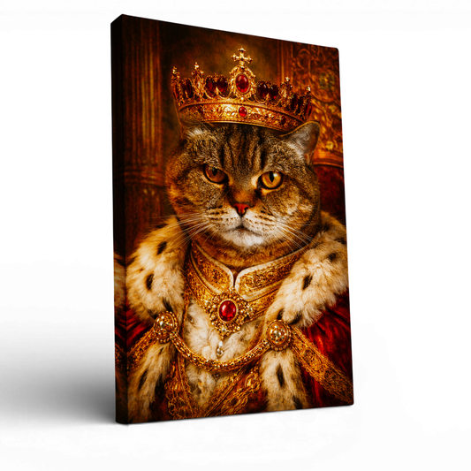 Portret Królewski Pupila Obraz  Urodziny Prezent Karykatura