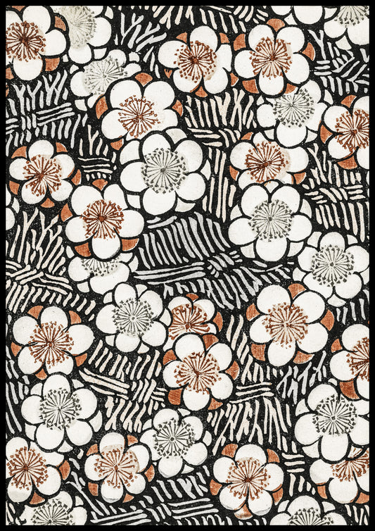 Plakat "Floral Pattern" by Bijutsukai