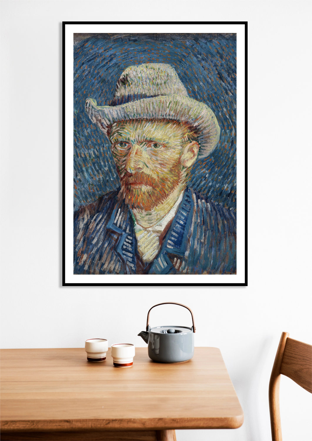 Van Gogh - Autoportret w Słomkowym Kapeluszu