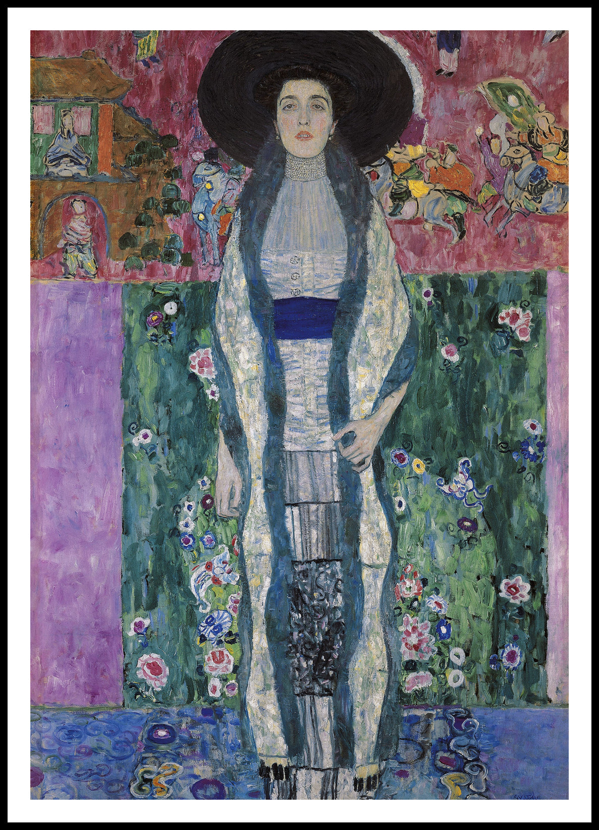 "Portret Adele Bloch-Bauer" Gustaw Klimt