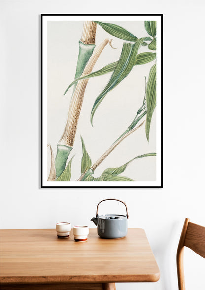 Plakat "Bamboo" by Morikaga