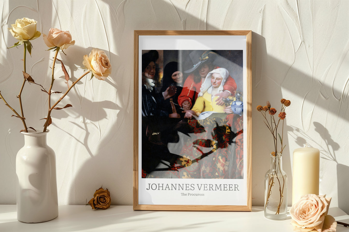 "Design The Procuress" by Johannes Vermeer