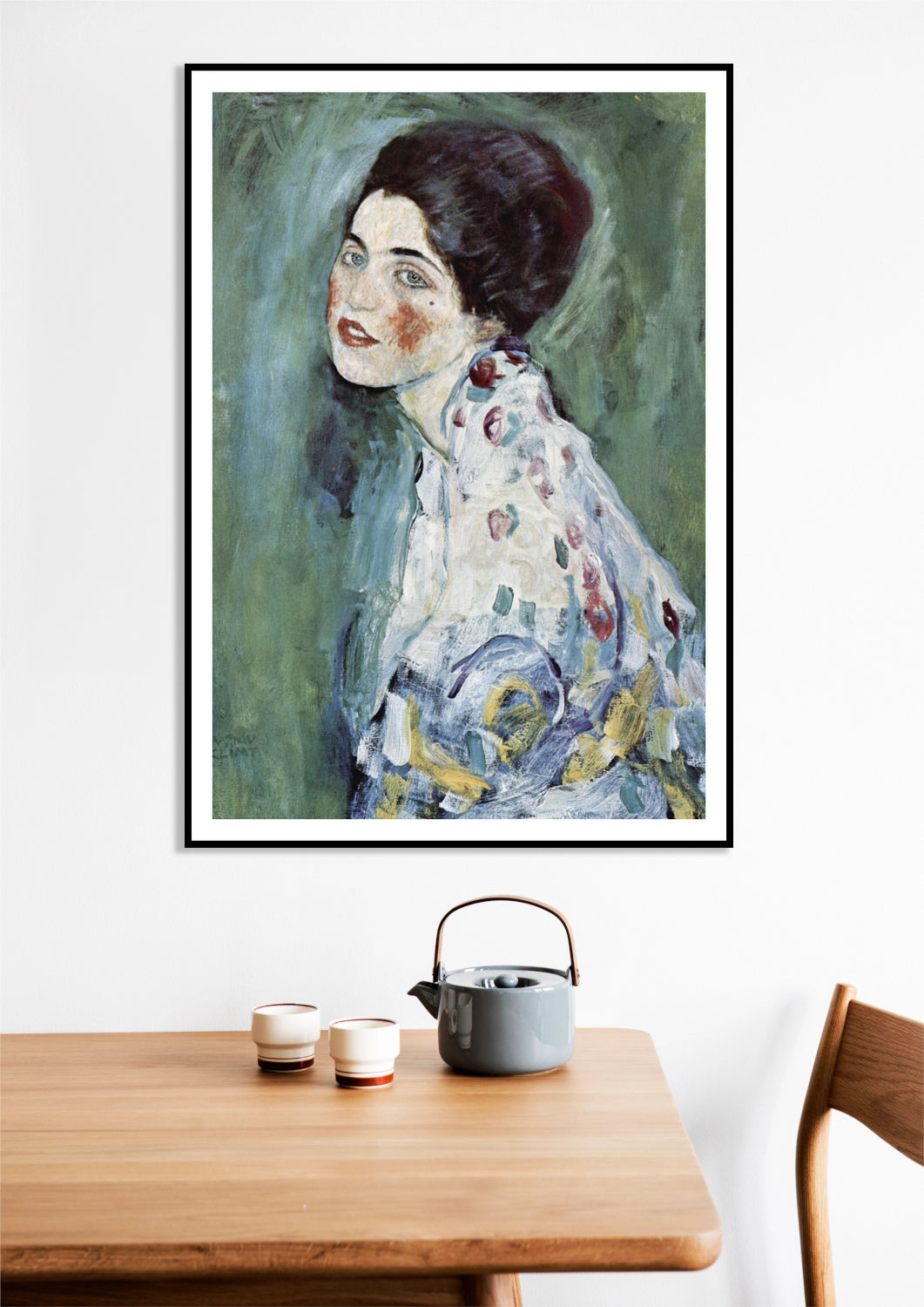 Plakat "Portret Damy" Gustaw Klimt