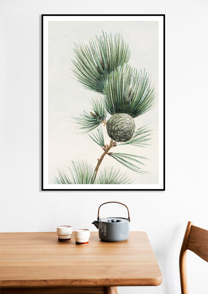 Gayo Matsu Pine - Plakat by Megata Morikaga