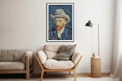 Van Gogh - Autoportret w Słomkowym Kapeluszu