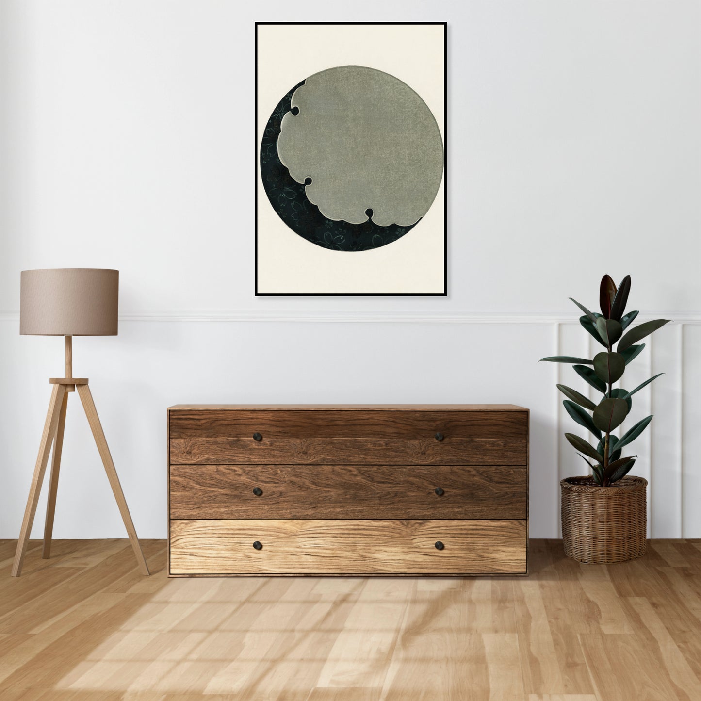 Plakat "Moon" by Bijutsukai